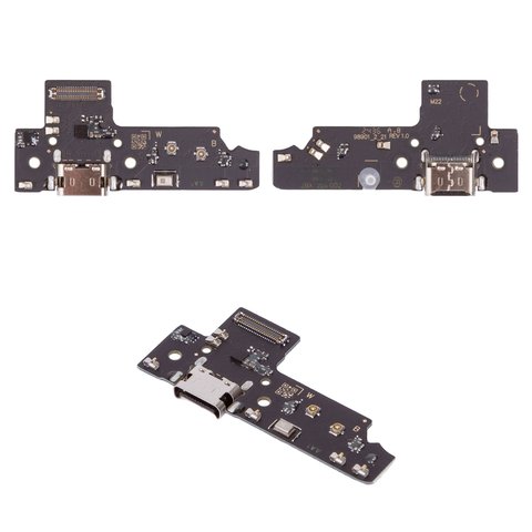 Flat Cable compatible with Samsung M166 Galaxy M16, charge connector, with components, High Copy, charging board 