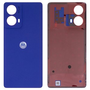 Housing Back Cover compatible with Motorola Moto G85, dark blue, cobalt blue 