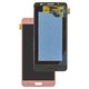 Pantalla LCD puede usarse con Samsung J510 Galaxy J5 (2016), rosado, sin marco, Original, empaque industrial, #GH97-19466D