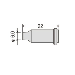 Punta para cautín Goot GP 510HT