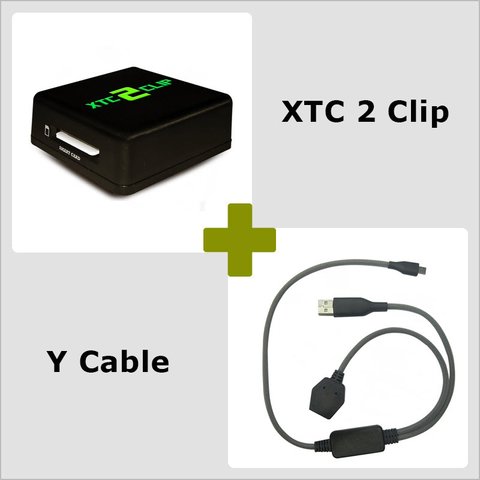 XTC 2 Clip y Y Cable para XTC 2 Clip