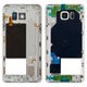 Parte media de carcasa puede usarse con Samsung N9200 Galaxy Note 5, blanco