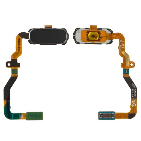Cable flex puede usarse con Samsung G930F Galaxy S7,  teclas del menú, negro, con plástico, con componentes