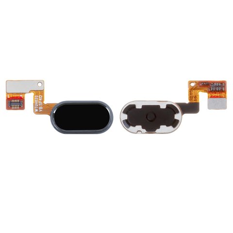 Cable flex puede usarse con Meizu M3 Note, teclas del menú, negro, con componentes, 10 pin M681H M681Q M681C