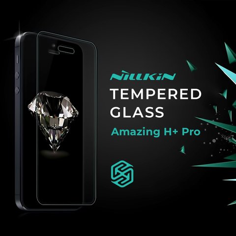 Vidrio de protección templado Nillkin Amazing H+ Pro puede usarse con Xiaomi Mi Max 3, 0.2 mm 9H, M1804E4A, #6902048161535