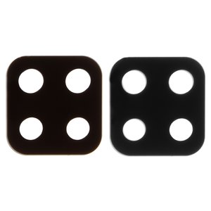 Vidrio de cámara puede usarse con Samsung M325 Galaxy M32, negro, sin marco