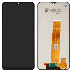 Pantalla LCD puede usarse con Samsung A125F Galaxy A12, negro, sin marco, Copy, A 02 M 02 A 12