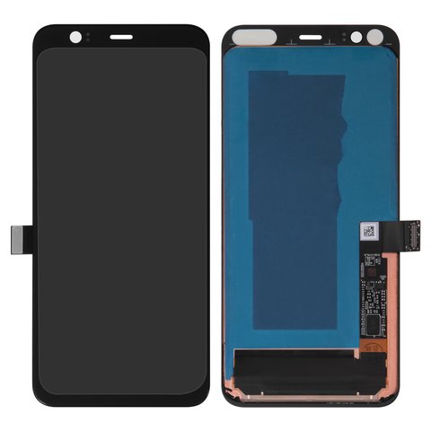 Pantalla LCD puede usarse con Google Pixel 4, negro, sin marco, original vidrio reemplazado 