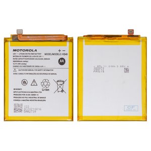 Batería KS40 puede usarse con Motorola Moto E6s XT2053, XT2029 Moto E6 Play, Li Polymer, 3.8 V, 3000 mAh, Original PRC , left side flex