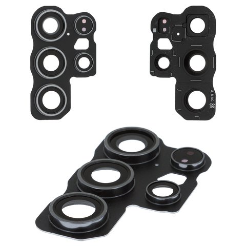 Vidrio de cámara puede usarse con Samsung S928 Galaxy S24 Ultra, negro, con marcos