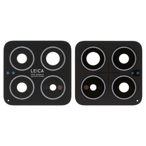 Vidrio de cámara puede usarse con Xiaomi 14, 14 Pro, negro, sin marco