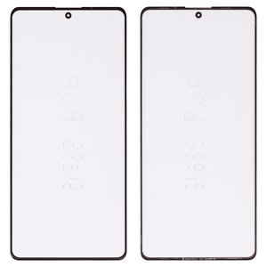 Vidrio de carcasa G+OCA PRO puede usarse con Xiaomi Poco F5, Redmi Note 13 5G, con película OCA, negro