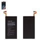 Batería Deji EB-BG960ABE puede usarse con Samsung G960 Galaxy S9, Li-ion, 3.85 V, 3190 mAh