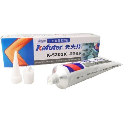 Adhesivo Kafuter K 5203K, termoconductivo, 80 g