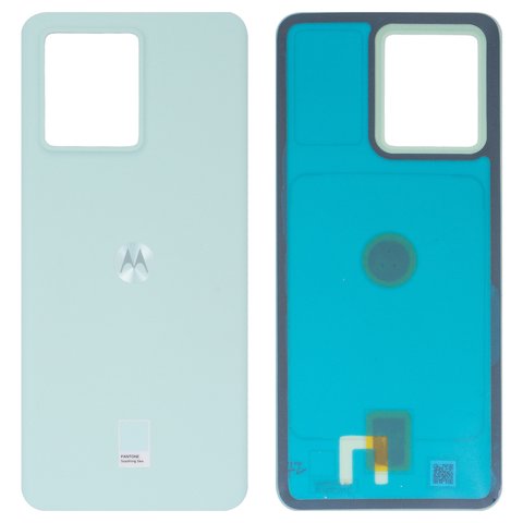 Panel trasero de carcasa puede usarse con Motorola Edge 40 Neo, menta, soothing sea