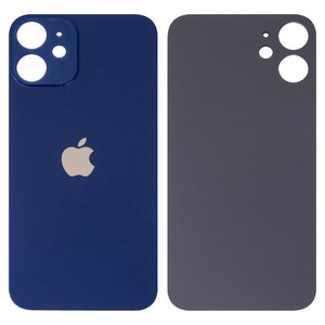 Panel trasero de carcasa puede usarse con iPhone 12 mini, azul, no es necesario desmontar la cámara, Original PRC , big hole