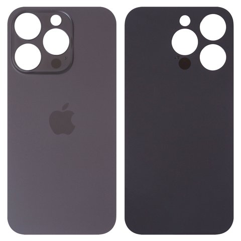 Panel trasero de carcasa puede usarse con iPhone 14 Pro, negra, no es necesario desmontar la cámara, Original PRC , big hole