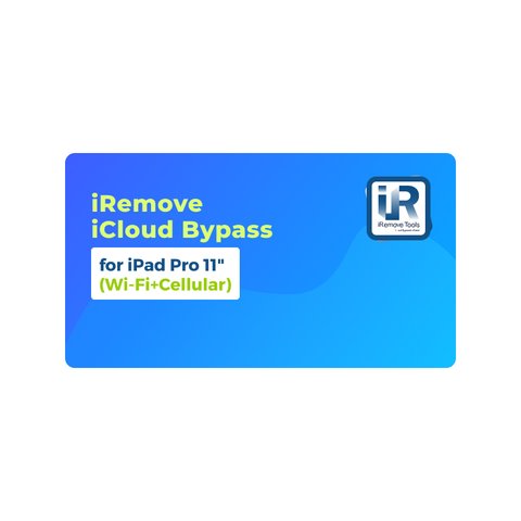 iRemove iCloud Bypass para iPad Pro 11 inch Wi Fi+Cellular 