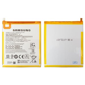 Batería SWD WT N8 puede usarse con Samsung T290 Galaxy Tab A 8.0" WiFi, T295 Galaxy Tab A 8.0" LTE, 3.82 V, 5100 mAh, Original PRC 