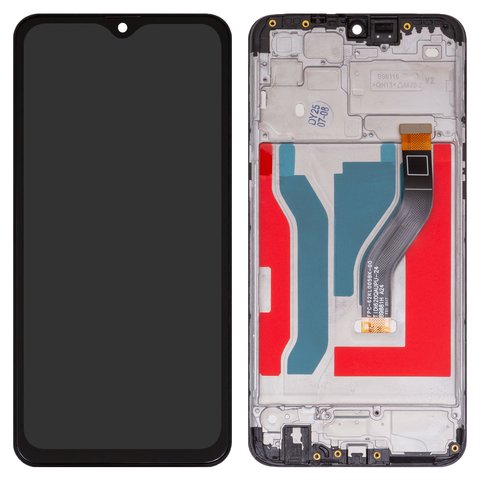 Pantalla LCD puede usarse con Samsung A107 Galaxy A10s, negro, con marco, High Copy