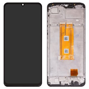 Pantalla LCD puede usarse con Realme C61, negro, con marco, High Copy, RMX3939, RMX3930