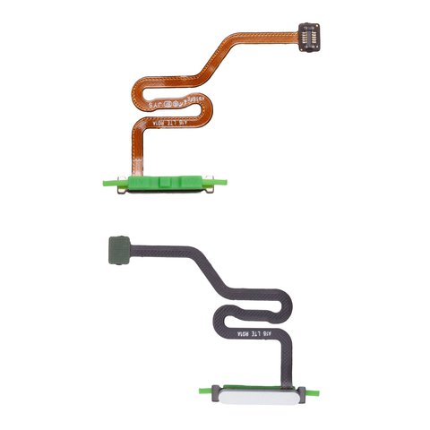 Cable flex puede usarse con Samsung A165 Galaxy A16, para escaner de huellas dactilares, gris, gray