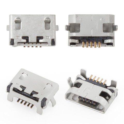 Коннектор зарядки для Lenovo IdeaTab A10 70 A7600 ;  Lenovo A5000, A7000, 5 pin, micro USB тип B