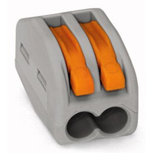 Прямой 2 контактный клеммник для соединения проводов 250 В 30 А