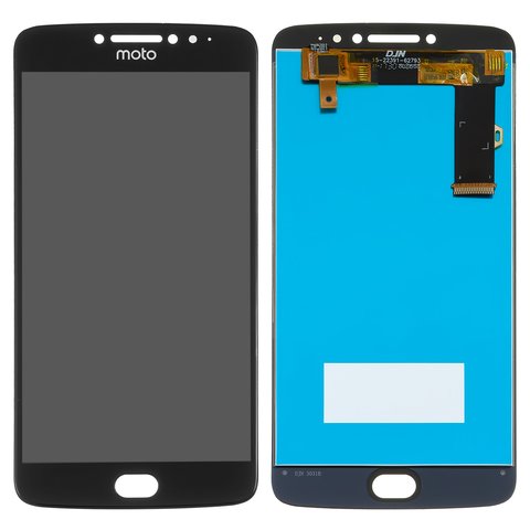 Дисплей для Motorola XT1771 Moto E4 Plus, чорний, без рамки, Сopy