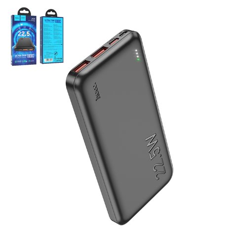 Power bank Hoco J101, 10000 мАч, 22,5 Вт, черный, Power Delivery PD , #6931474782472