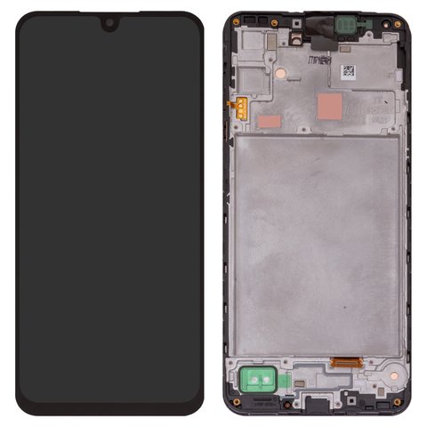 Дисплей для Samsung A165 Galaxy A16, чорний, з рамкою, Original PRC 