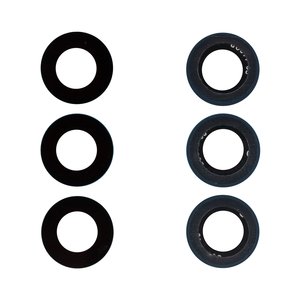 Стекло камеры для Samsung S931 Galaxy S25, черное, без рамки