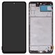 Дисплей для Samsung M515 Galaxy M51, чорний, з рамкою, High Copy, (OLED)