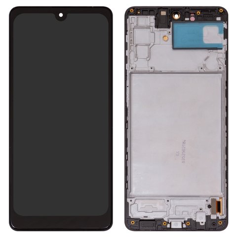 Дисплей для Samsung M515 Galaxy M51, чорний, з рамкою, High Copy, з широким обідком, OLED 