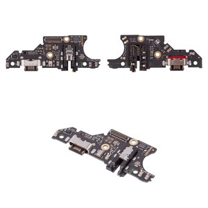 Шлейф для Motorola Moto G34, Moto G45, коннектора зарядки, с микрофоном, High Copy, плата зарядки