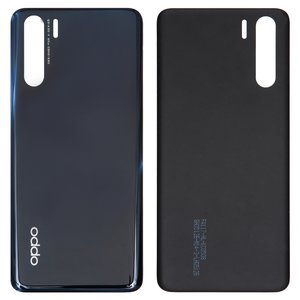Задняя панель корпуса для Oppo A91, черная, lightening black