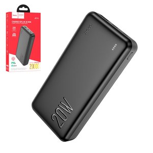 Power bank Hoco J87A, 20000 мАч, 20 Вт, черный, Quick Charge, Power Delivery PD , #6931474761033