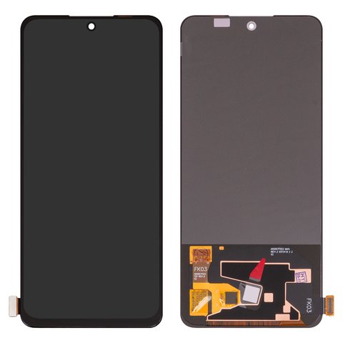 Дисплей для Realme 12 4G, 12 Plus, 13 4G, 14 5G, 14T 5G RMX5078 , P3, чорний, без рамки, High Copy, OLED , RMX3871, RMX3867