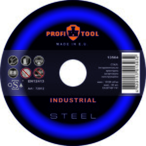 Круг зачистной по металлу PROFITOOL INDUSTRIAL 180х6,0х22,2 мм