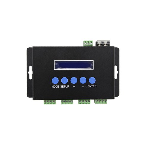 Controlador LED BC 204 Ethernet SPI DMX512  4 canales, 680 pxs, 5 24 V 